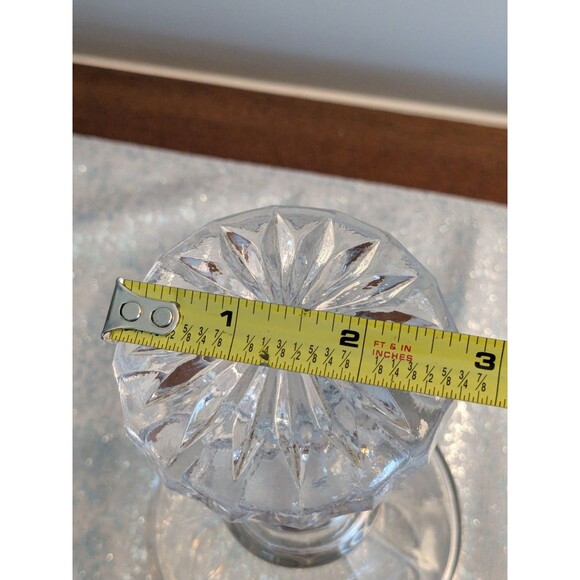 Vintage Duncan & Miller 1930s 10" Glass Decanter Etched Ducks Glass Stopper - Picture 12 of 16